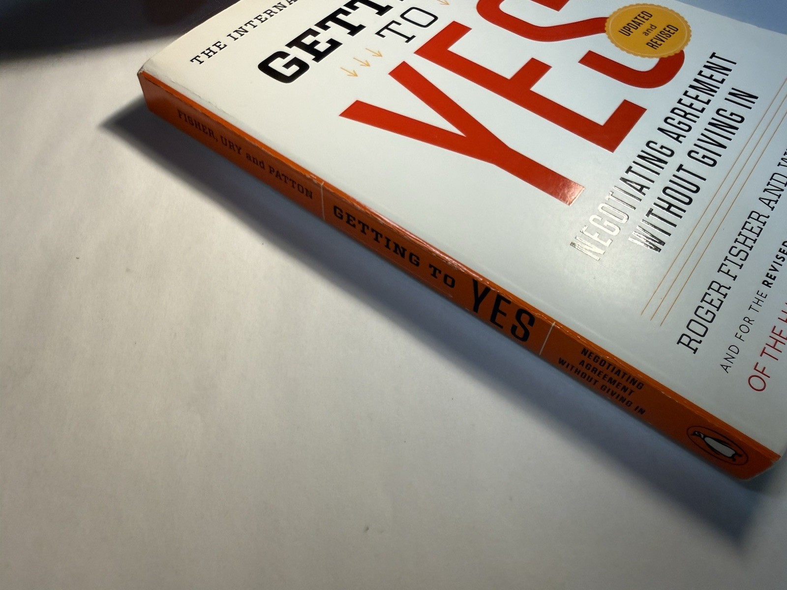 Getting to Yes 3rd Edition 2011 PB Fisher Ury Patton Harvard Negotiation Project