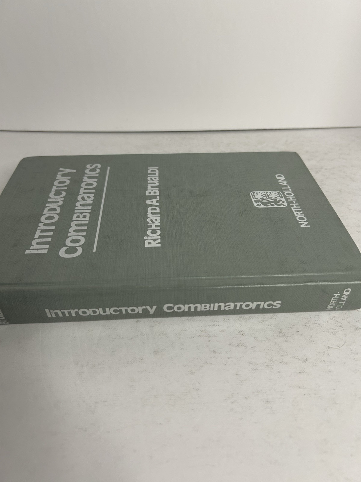 Introductory Combinatorics by Brualdi Richard – 1977 Vintage H/C