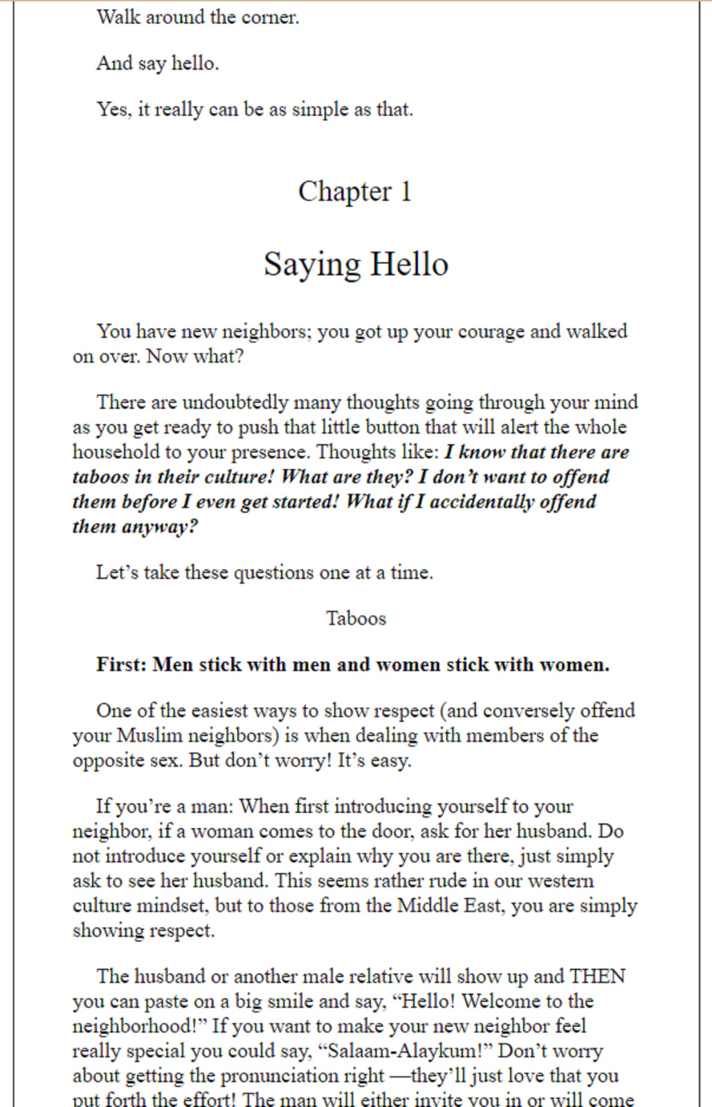 WHEN THE MOSQUE COMES TO TOWN | GINA S WILSON | CHICK PUBLICATIONS | 128 PAGES