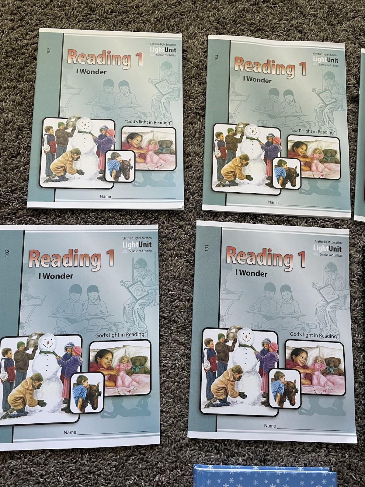 Christian Light Education Reading 1: I Wonder Beginner + Teacher’s Guide