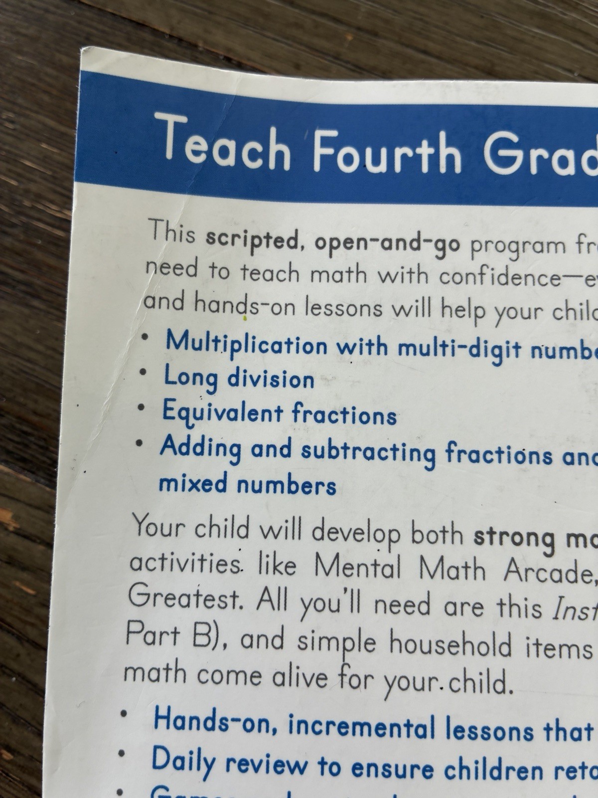 Math With confidence instructor Guide 4th Grade
