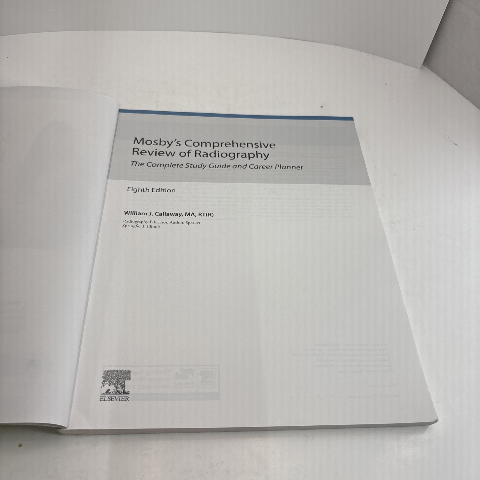 Mosby’s Comprehensive Review of Radiography the Complete Study Guide 8th edition
