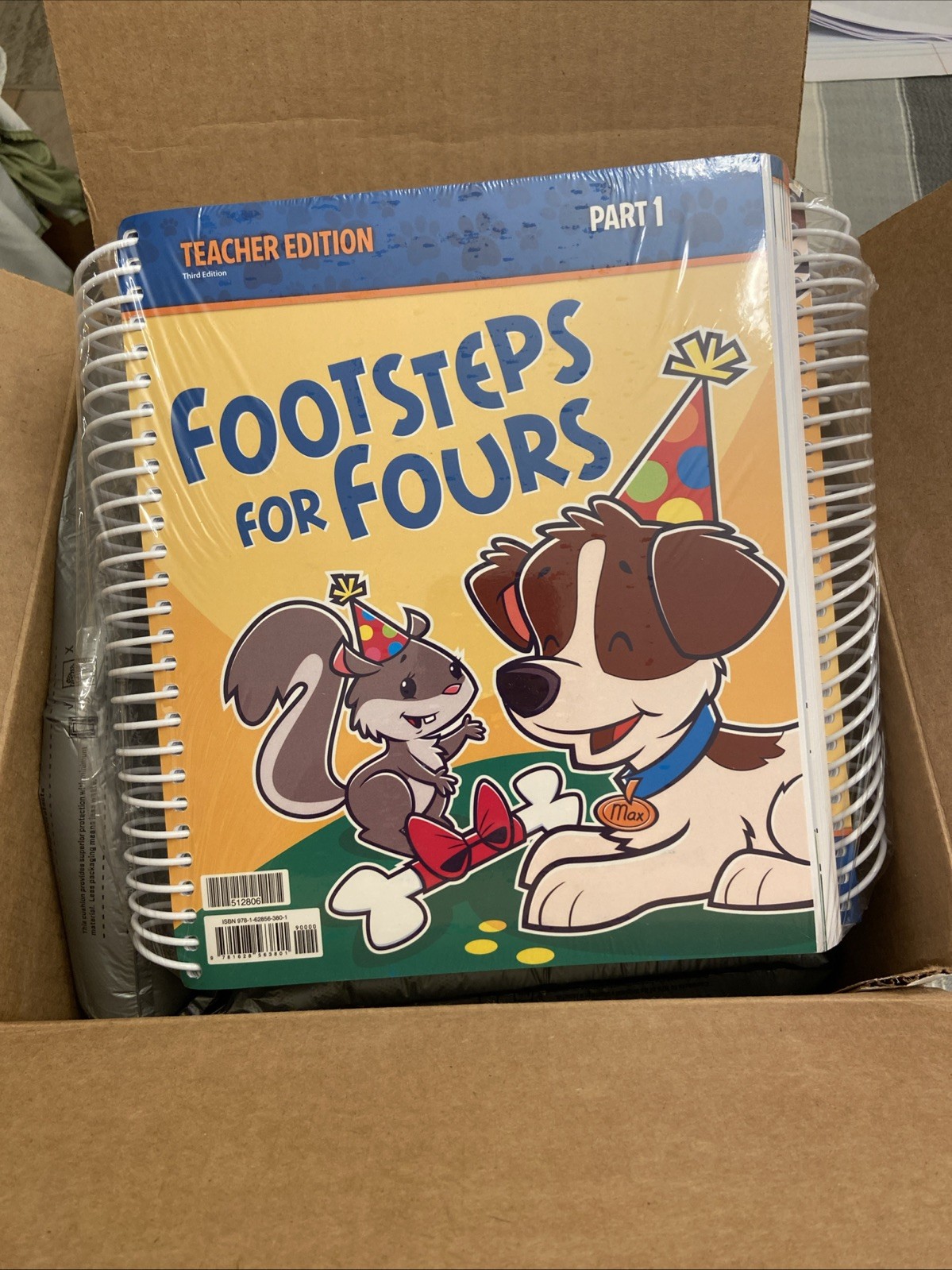 NEW BJU Press Preschool Pre-K K4 FOOTSTEPS FOR FOURS Complete Subject Kit 3rd Ed