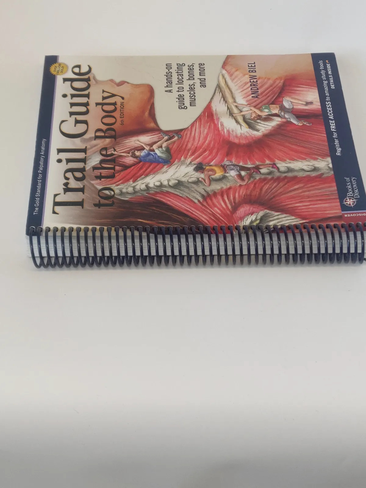 Books Of Discovery Trail Guide To The Body Spiral Bound Textbook White Sixth