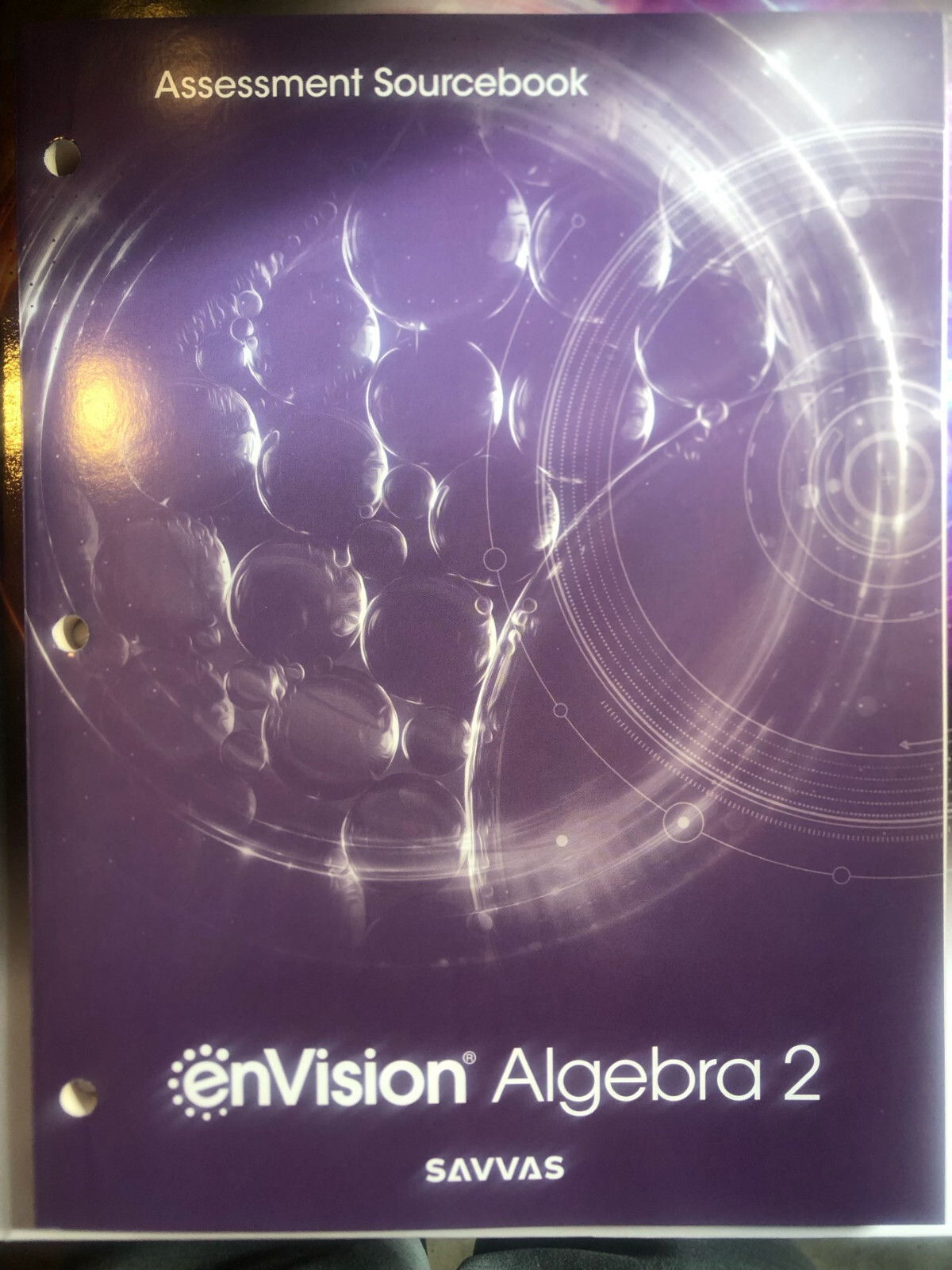 enVision Algebra 2 Assessment Sourcebook