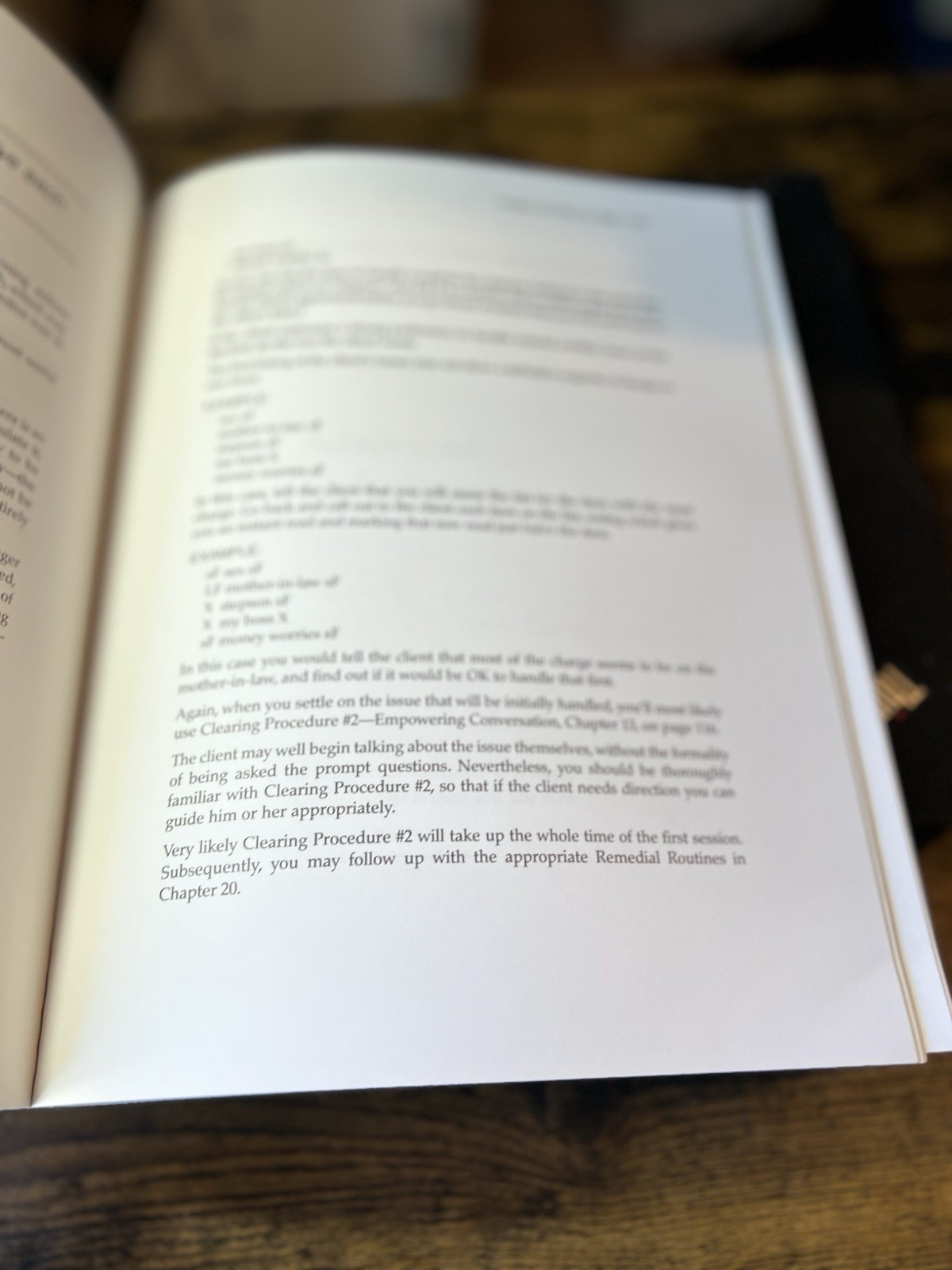 Clearing: A Guide for Professionals: Helping People Remove Personal Obstacle.S4