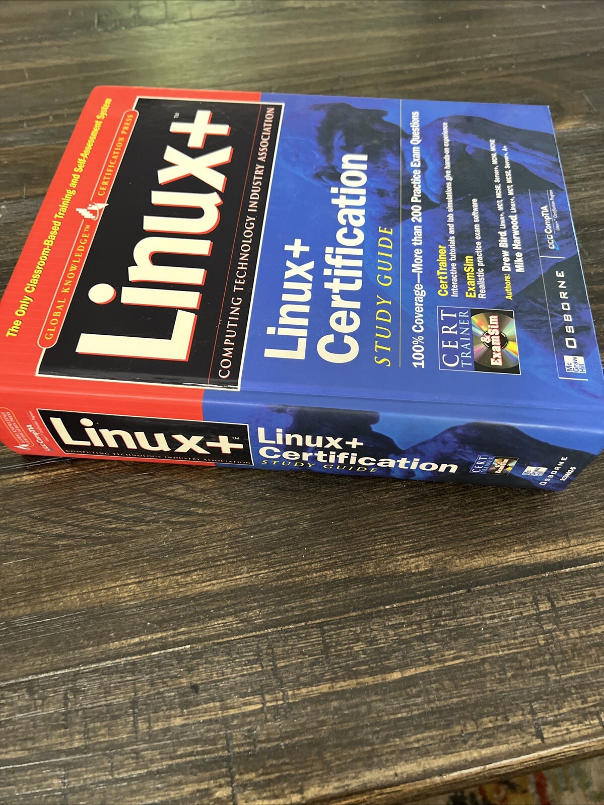 Linux+ Certification Hardcover Book Study Guide Computing Technology