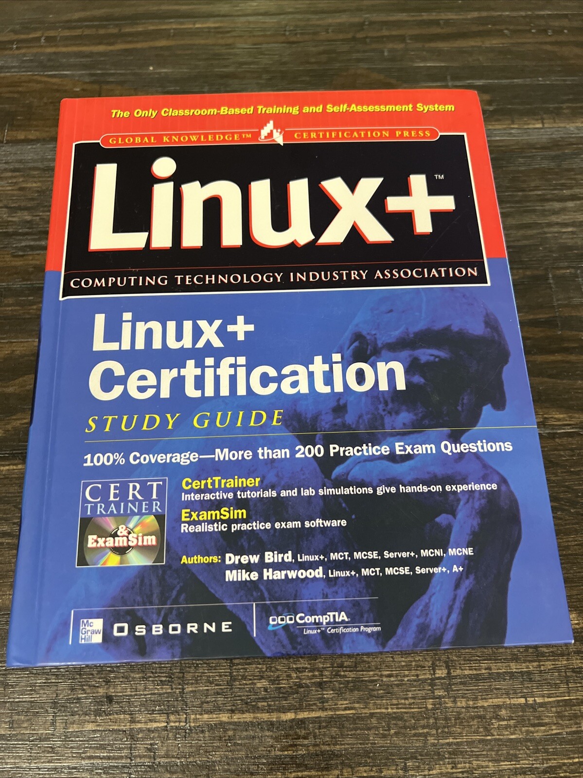 Linux+ Certification Hardcover Book Study Guide Computing Technology