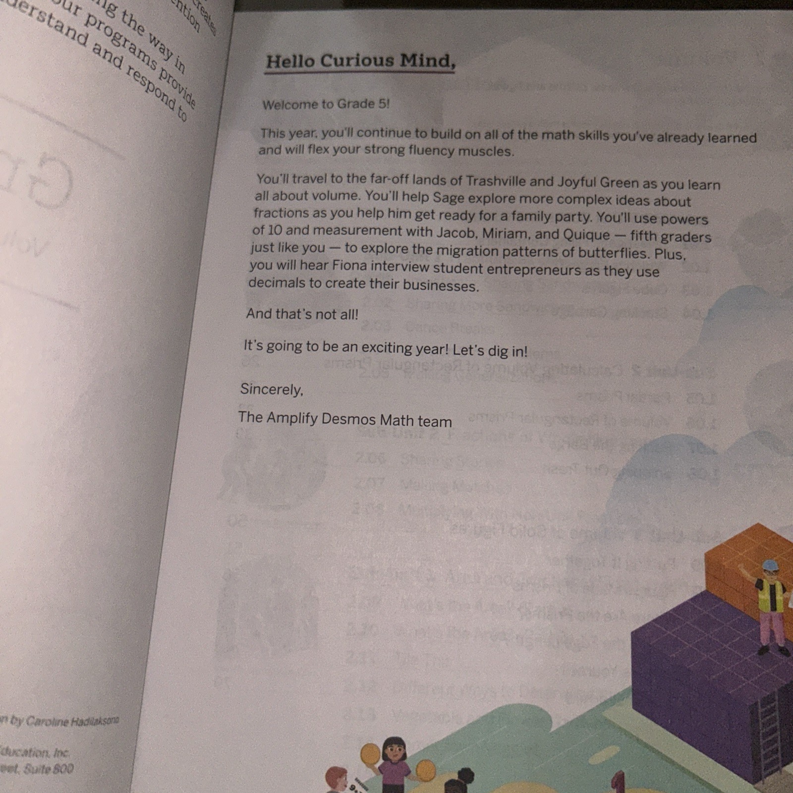 Amplify Desmos Math: Grade 5 Volume 2 Units 5-7 Student Edition 2023
