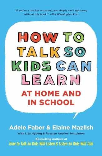 How To Talk So Kids Can Learn – Paperback, by Faber Adele; Mazlish – Very Good