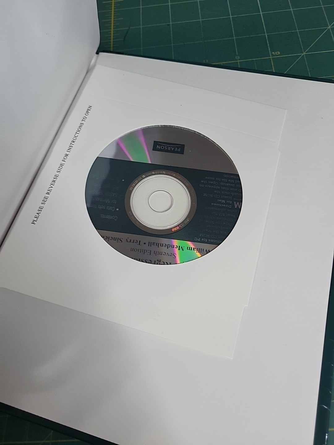 A Second Course in Statistics: Regression Analysis, 7th Edition W/ CD Included