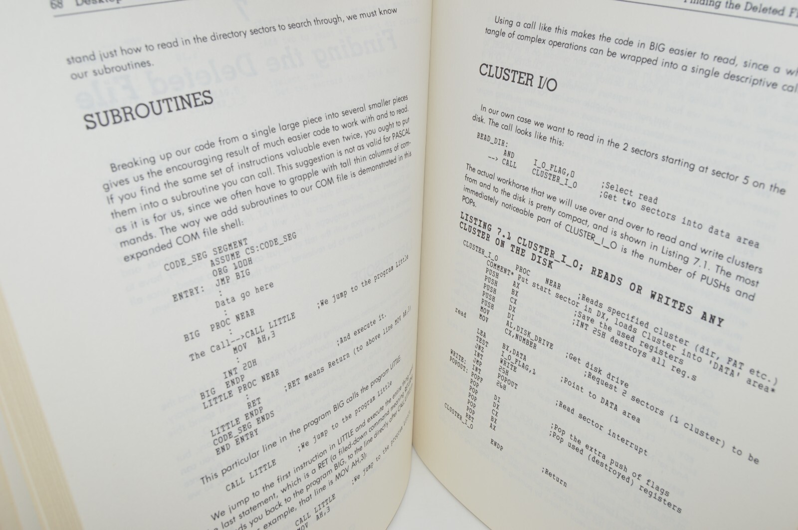 Utility Software Ser.: Desktop Workshop: Ten Assembly Language Utilities NO DISK