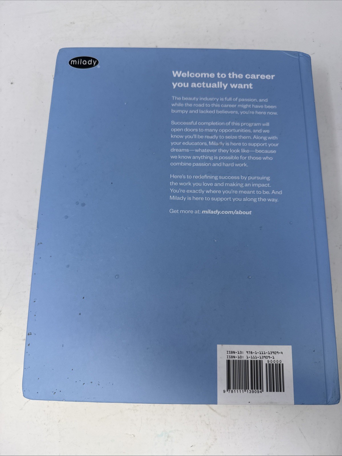 Milady Standard : Advanced Esthetics. Hardcover*Unused W/Cover Wear From Storage