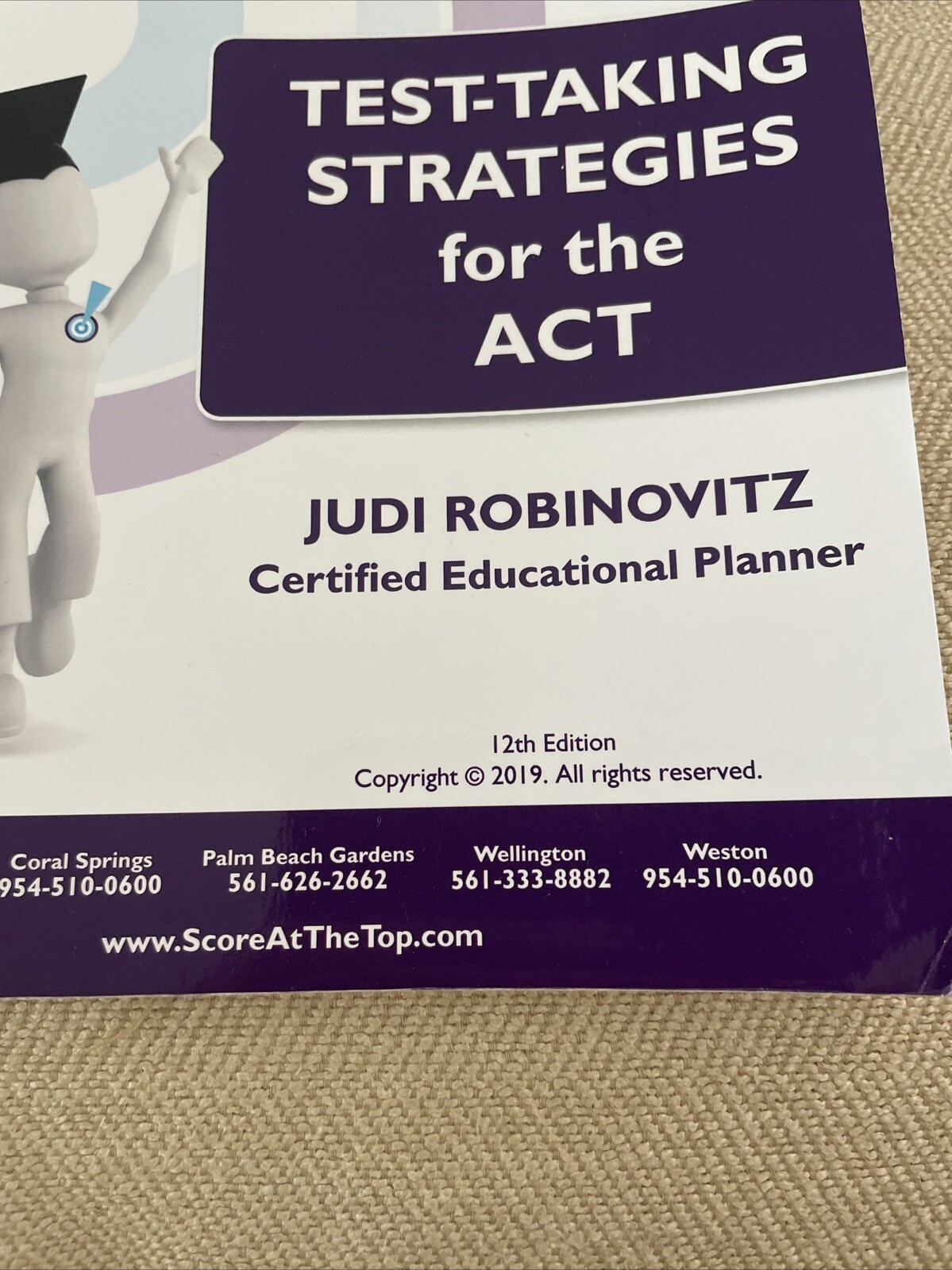ACT Test Taking Strategies Book 12th Edition