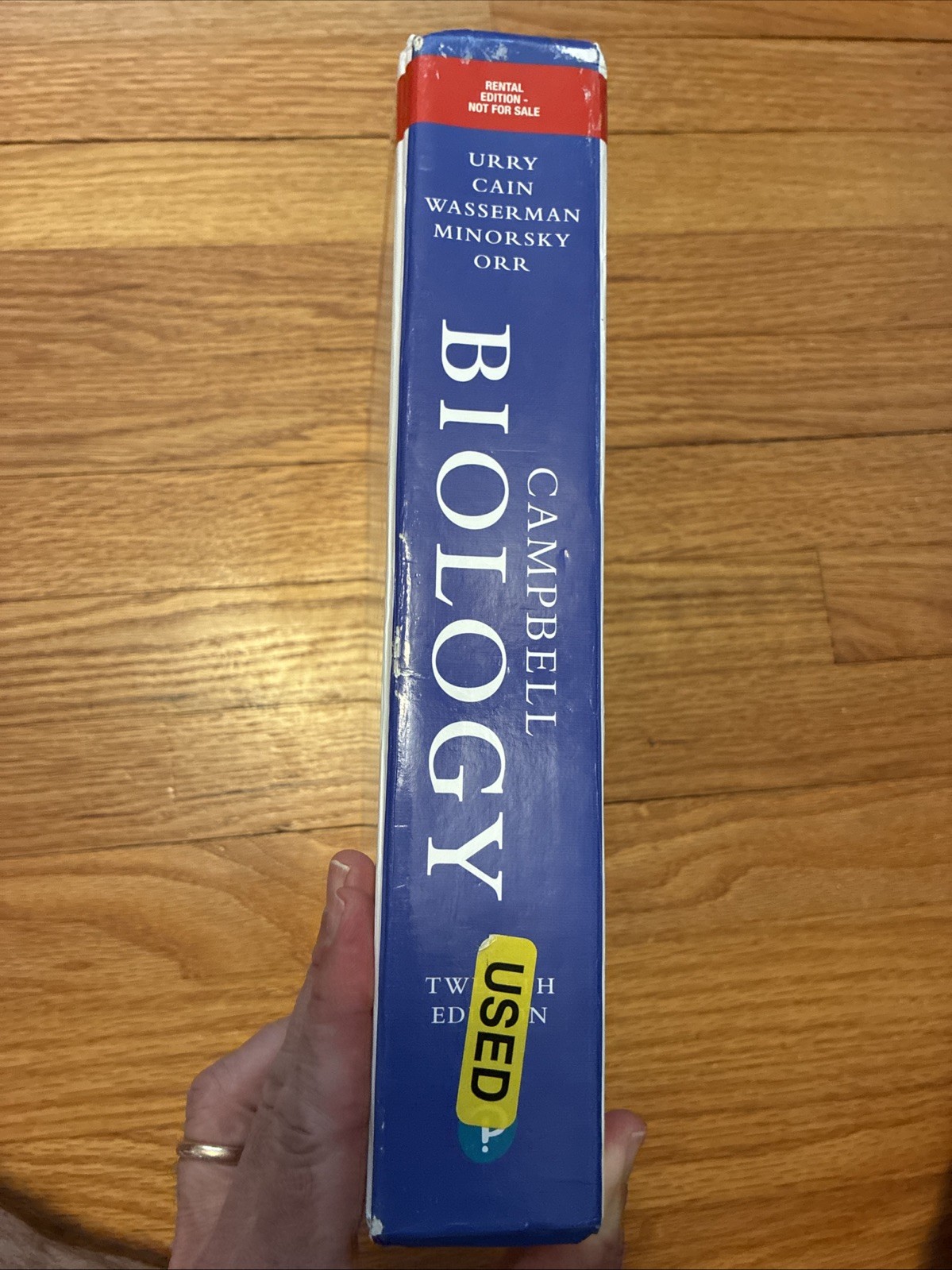 Campbell Biology 12 Twelfth Rental Edition Hardcover Book 2021 Pearson