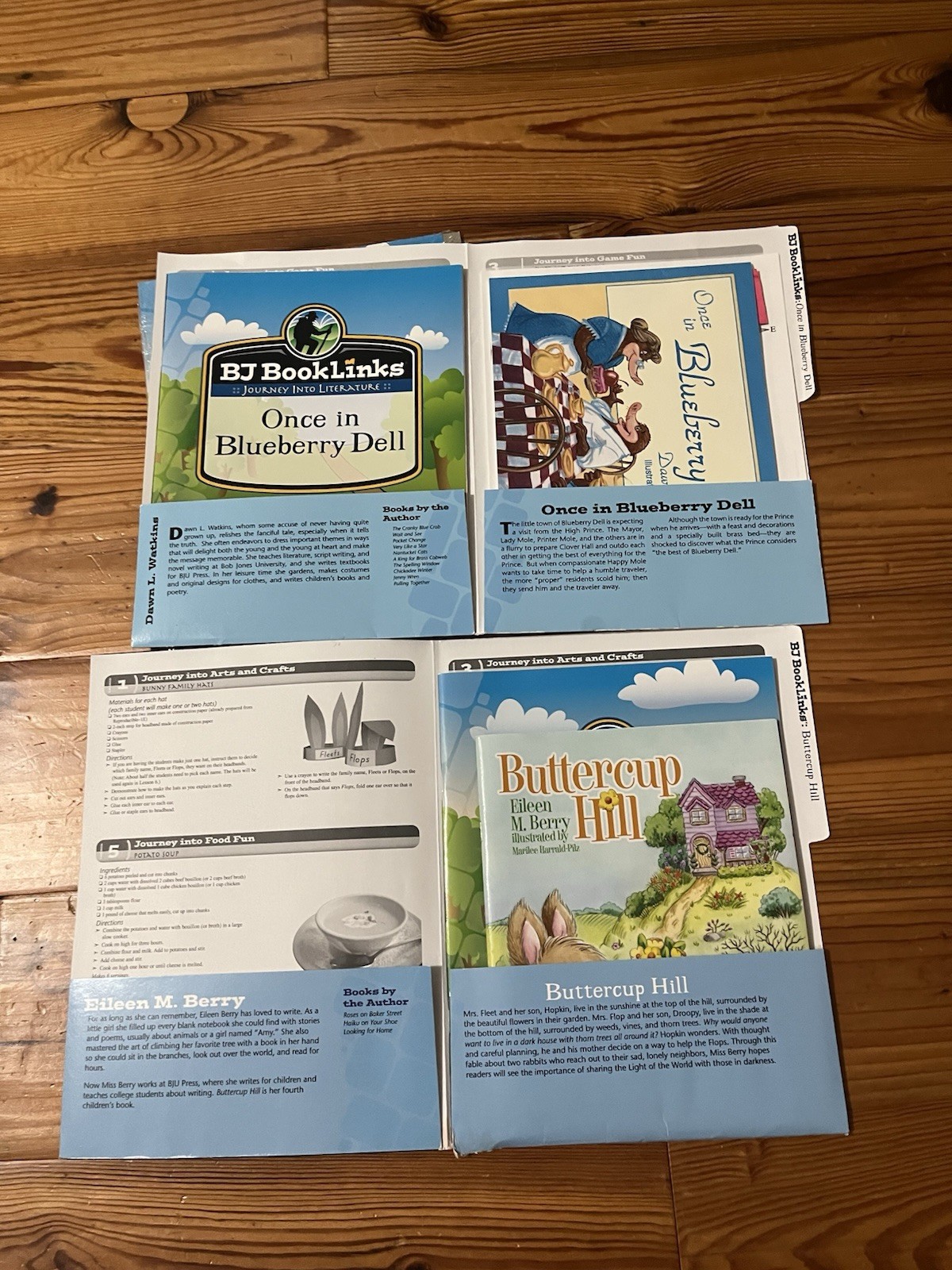 BJU Press Reading 1 Set of 6 Readers & 3 Book Links -Third Edition Reading Books