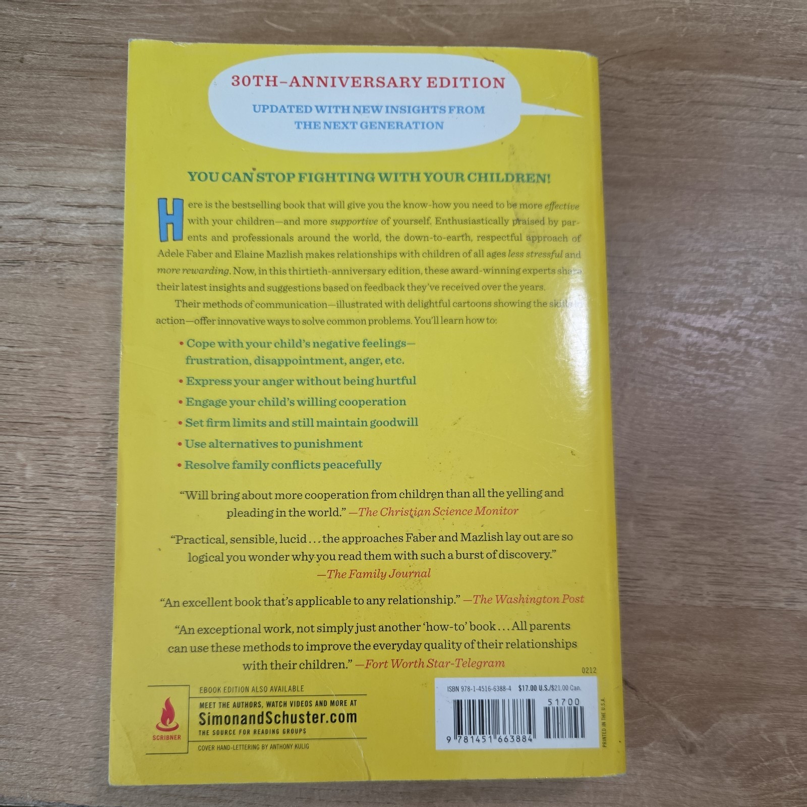 Free Shipping How to Talk So Kids Will Listen & Listen So Kids Will Talk EUC