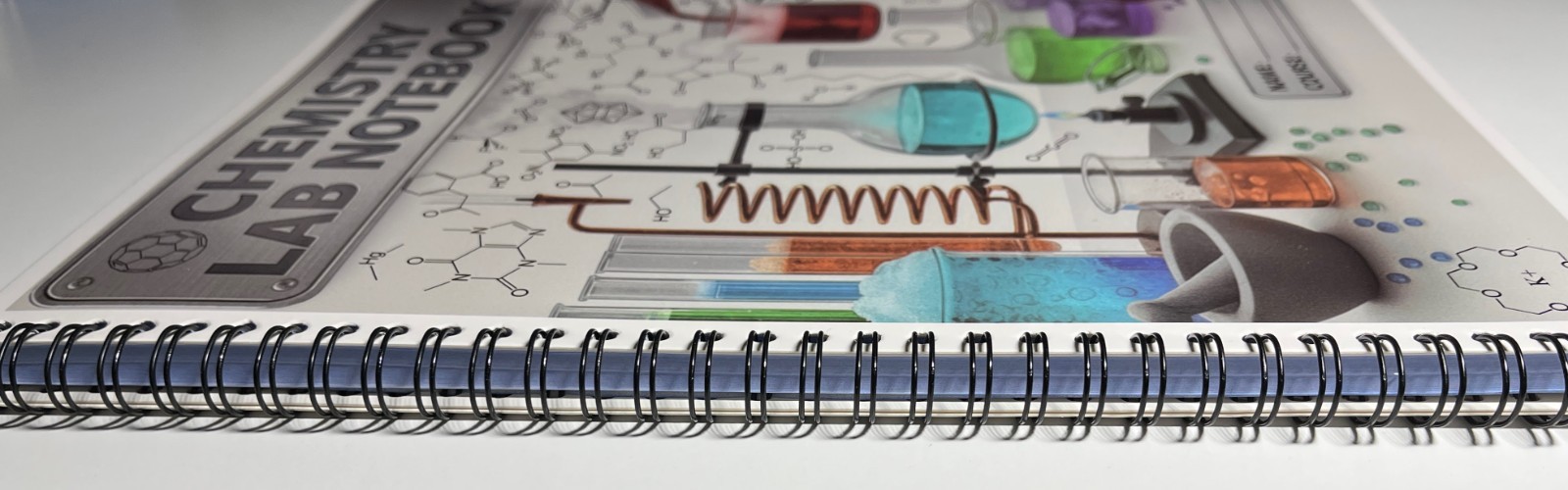 Chemistry College Lab Notebook. 50 Carbonless Duplicate Sets. 8.5×11. Chem. NEW