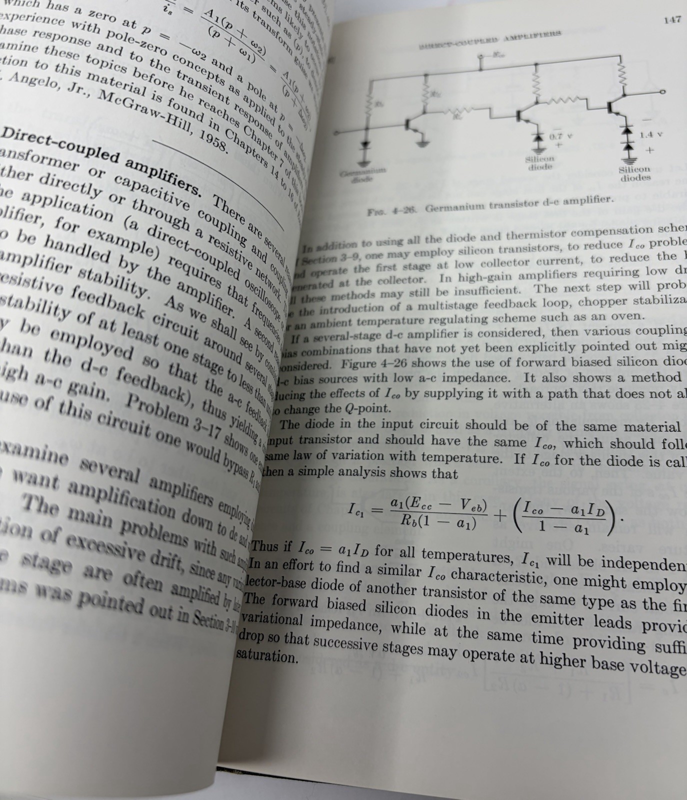 Transistor Circuit Analysis by Joyce & Clarke 1962 Hardcover Vintage Math Book