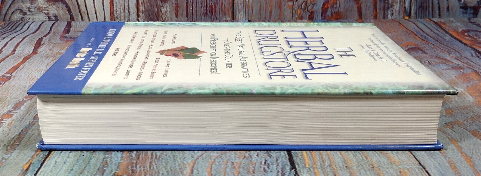 The Herbal Drugstore by Linda B. White, M.D. & Steven Foster (2000, Hardcover)