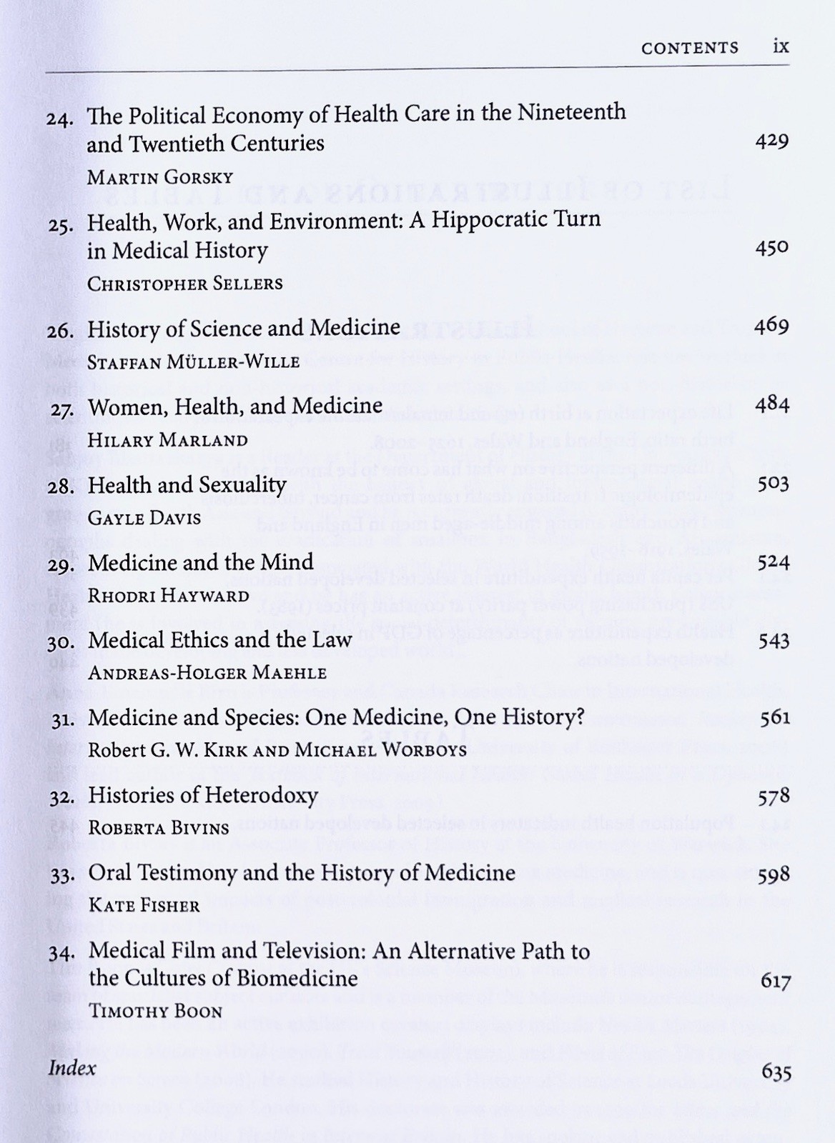2014 Oxford Handbook of HISTORY OF MEDICINE Science PHILOSOPHY Sociology &c tpb