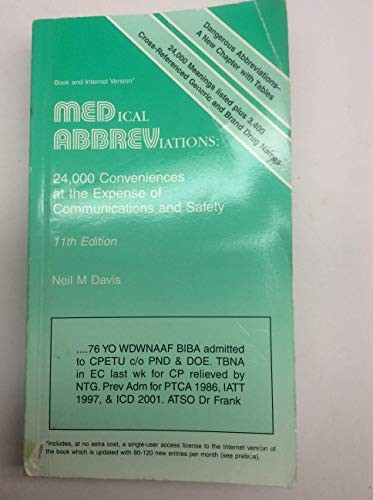 Medical Abbreviations: 24,000 – VERY GOOD