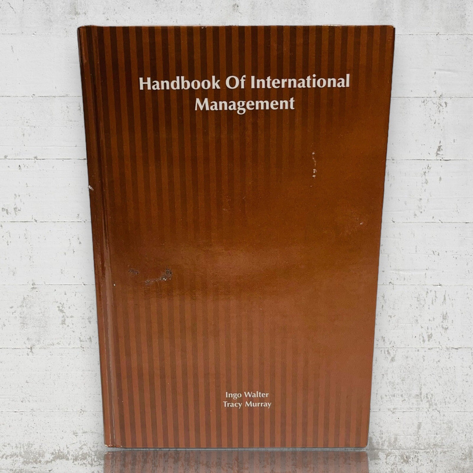 Handbook of International Management by Ingo Walter (English) Hardcover Book