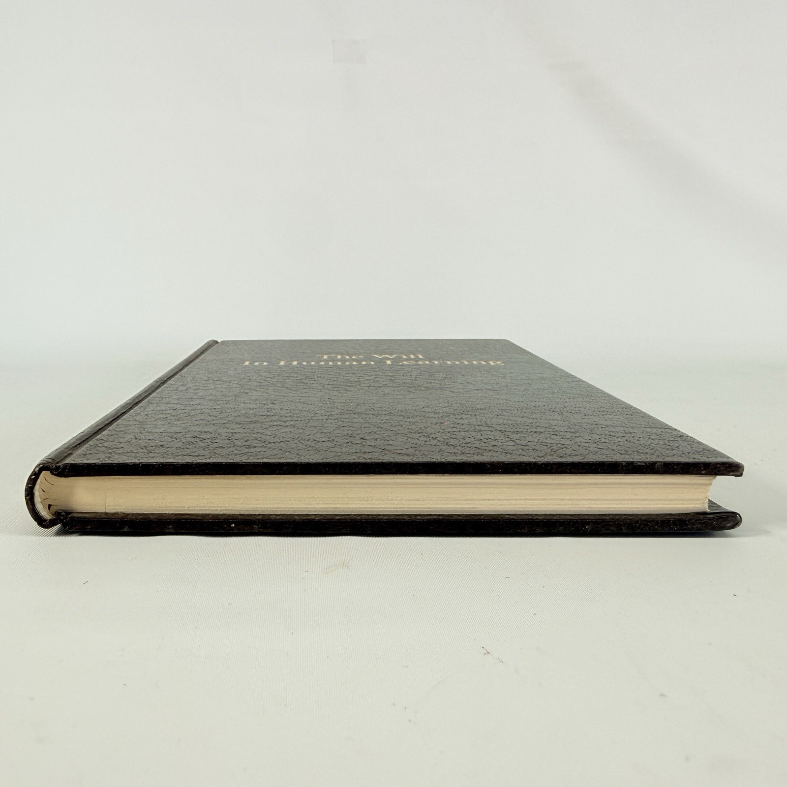 The Will In Human Learning Russell A. Peterson HC Psychology Book Vtg 1977