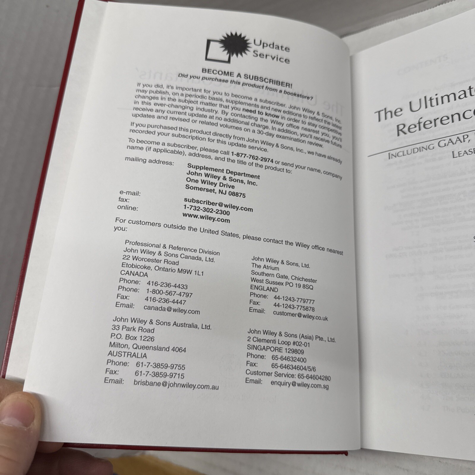 The Ultimate Accountants’ Reference : Including GAAP, IRS and SEC 2010 3rd Ed.