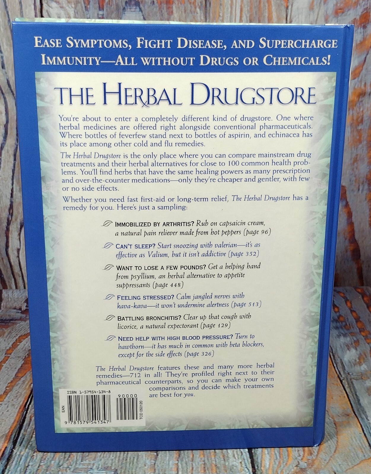 The Herbal Drugstore by Linda B. White, M.D. & Steven Foster (2000, Hardcover)