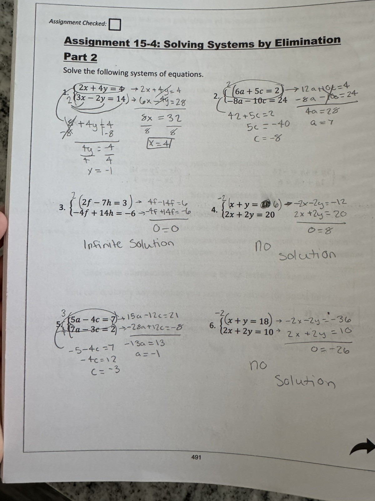 Denison Algebra 1 Solutions Manual, Student Test Book & Answer Key