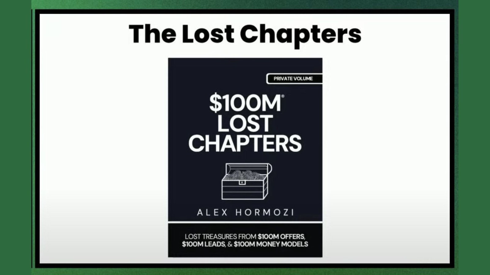 100M Money Models And Bonus Content – Alex Hormozi – BOOK CODE Read Description