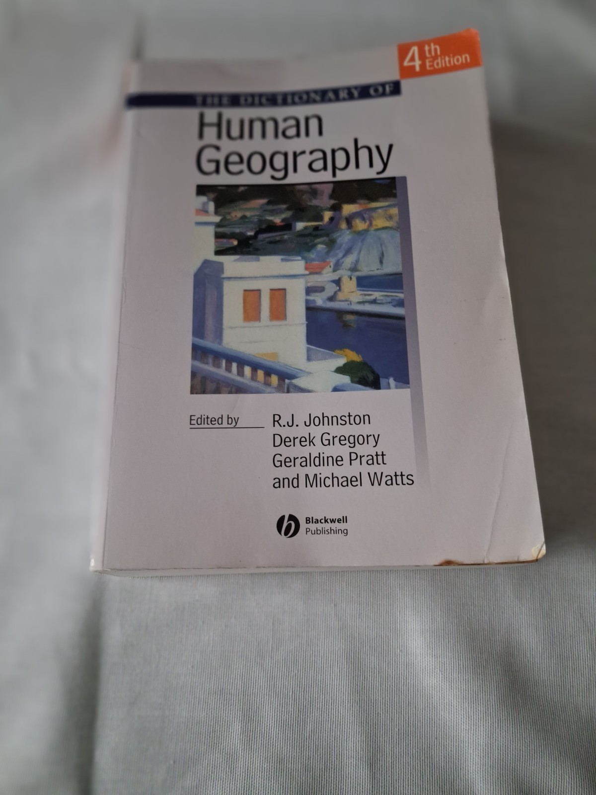 Dictionary of Human Geography by Derek Gregory (1993, Trade Paperback)