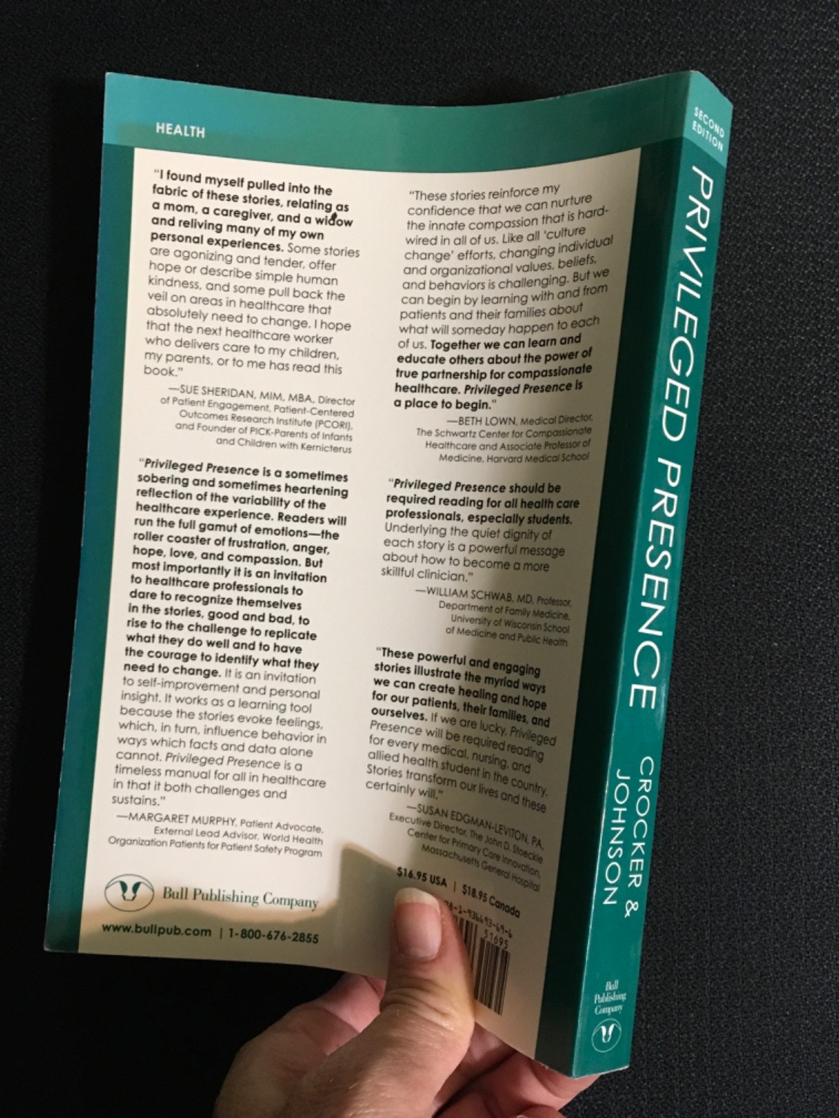 PRIVILEGED PRESENCE Stories of Connections in Health Care CROCKER & JOHNSON 2nd