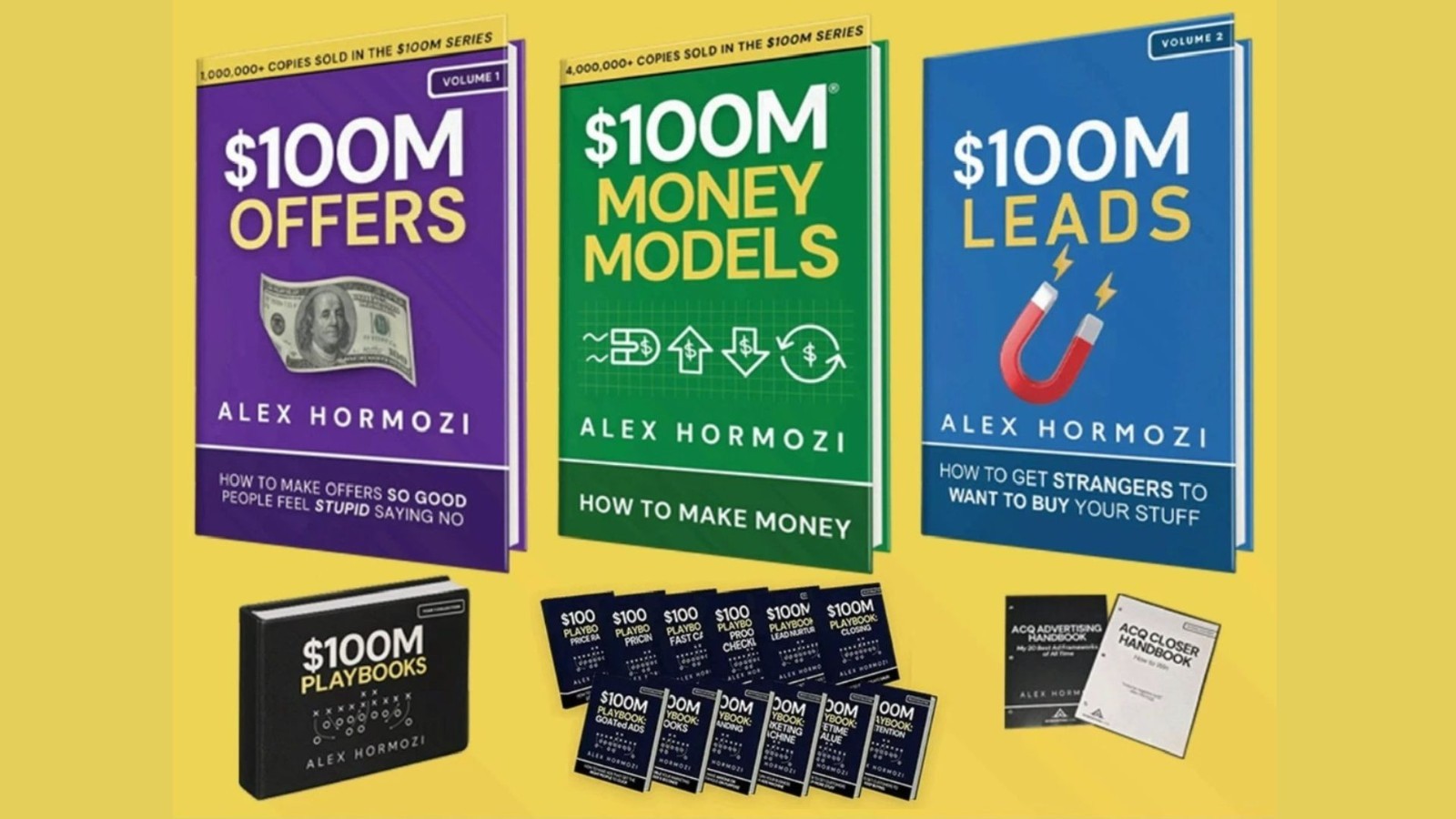100M Money Models And Bonus Content – Alex Hormozi – BOOK CODE Read Description
