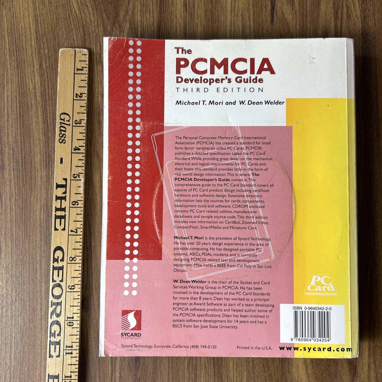 PCMCIA Developer’s Guide 3rd Edition by Mori Welder 1999 Paperback with Disc