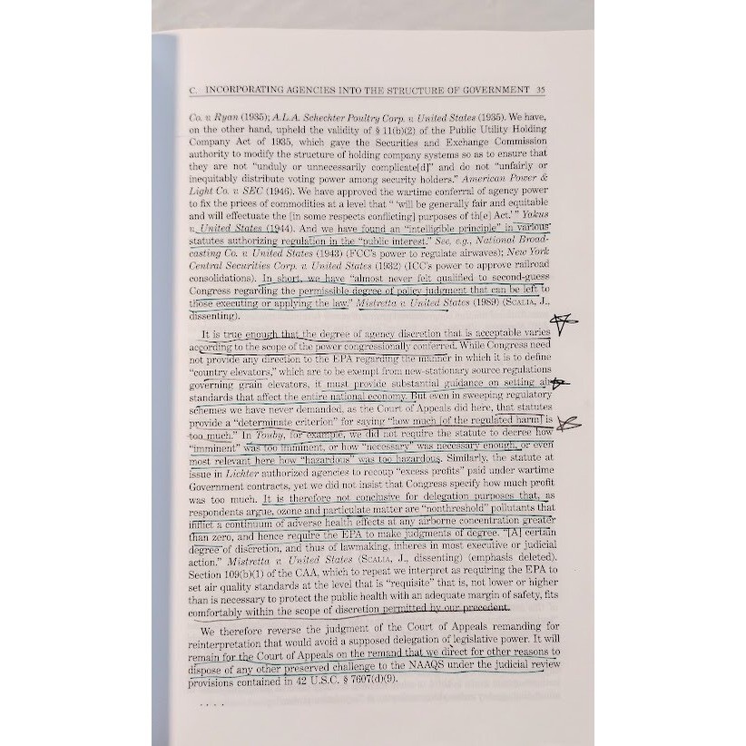 Administrative Law Cases and Materials Seventh Edition Hardcover Textbook
