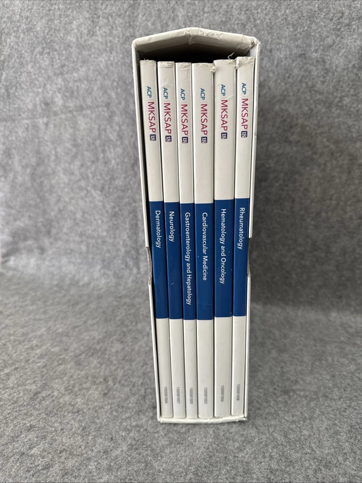 ACP MKSAP 18 Parts A 6 Book Set 2018 American College of Physicians TPB🫡