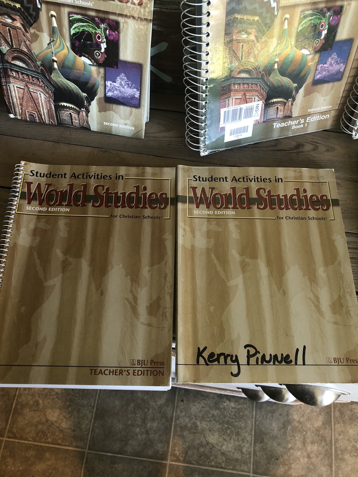 Bob Jones University grade 7 Christian homeschool curriculum World Studies