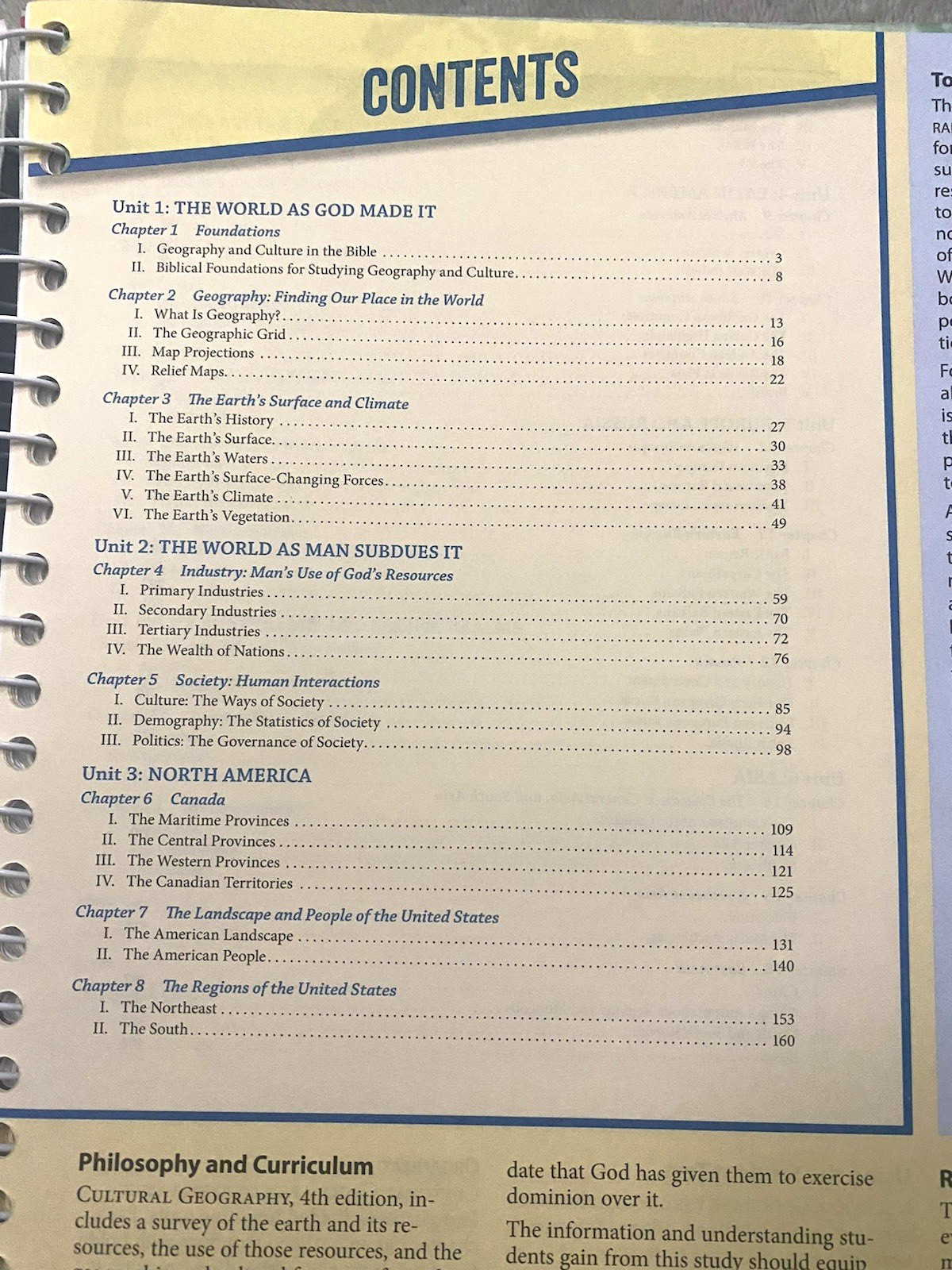 Cultural Geography Teachers Edition Book B Fourth Edition CD Not Included