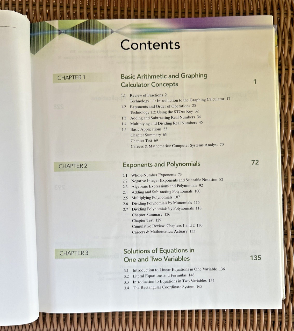Beginning and Intermediate Algebra with Graphing Calculators 2nd Ed Unused As-Is