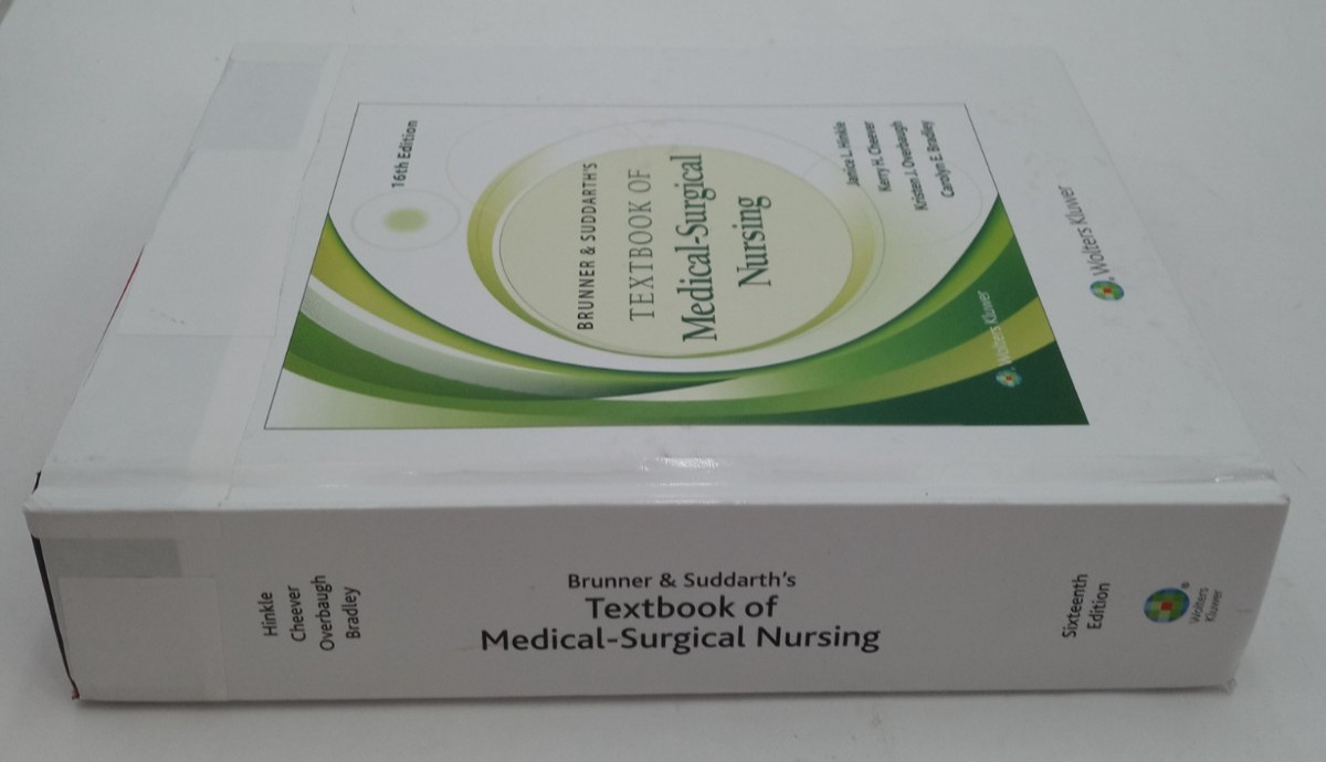 Brunner & Suddarth’s Textbook of Medical Surgical Nursing 16th Ed 9781975221133