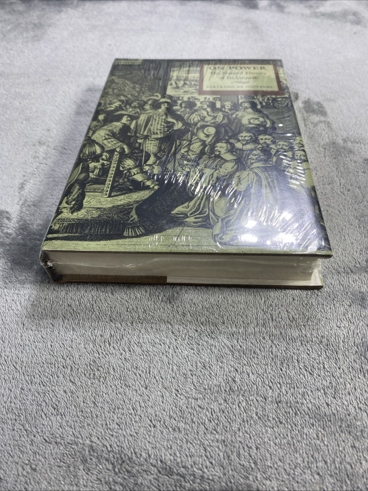 On Power Natural History of Growth Book Bertrand De Jouvenel Liberty HC SEALED