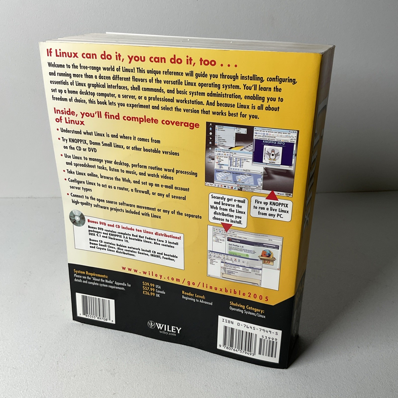 Bible Ser.: Linux Bible : Boot up to Ubuntu, Fedora, KNOPPIX, Debian, openSUSE,