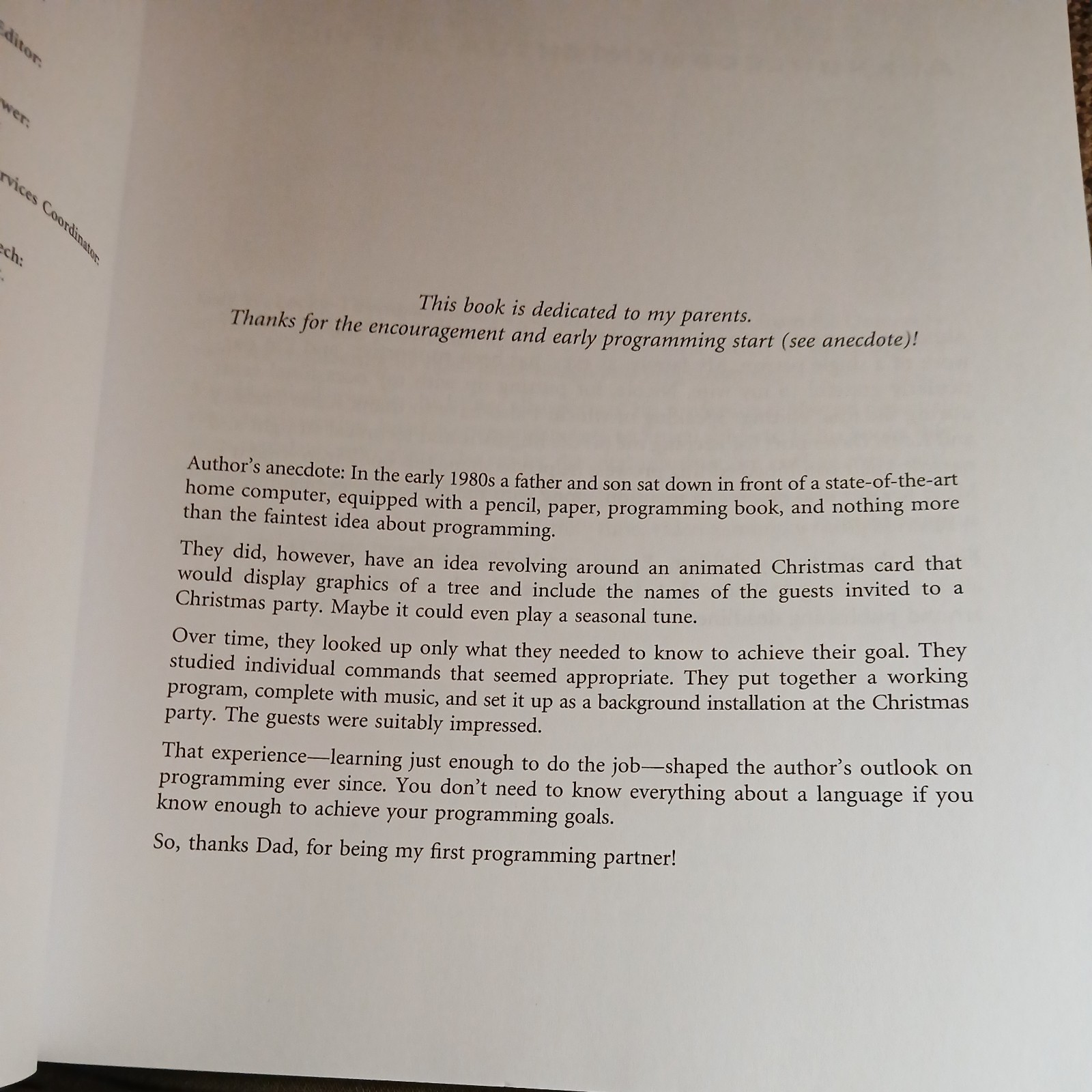 Just Enough C/C++ Programming by Guy W. Lecky-Thompson (2007, Perfect)