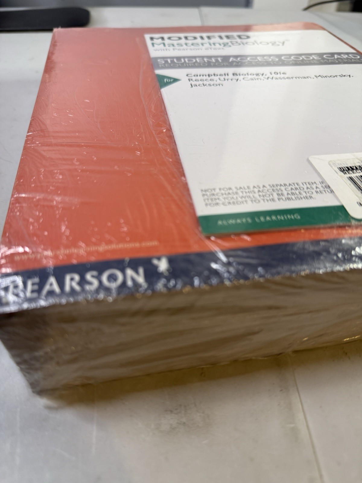 Campbell Biology – General Biology 1 and 2 – 4th Custom Edition Syracuse NEW