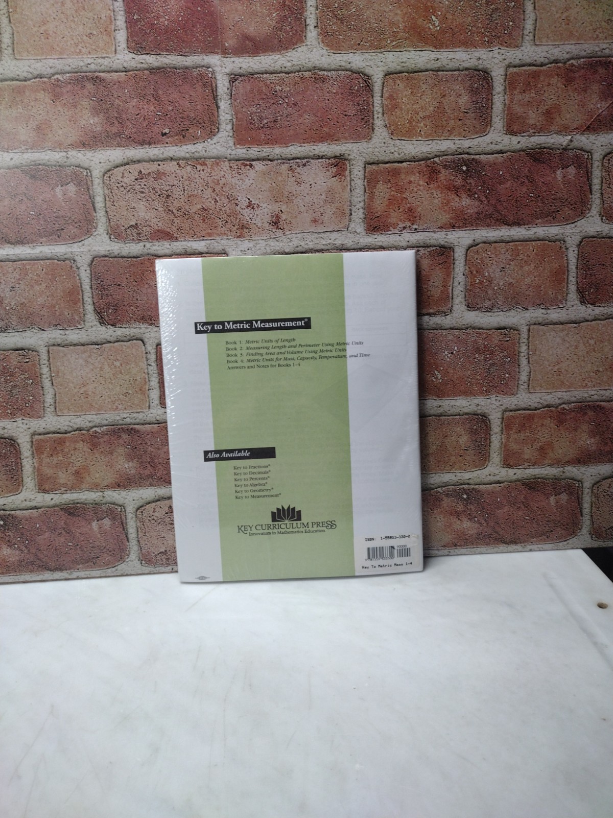 Key to Metric Measurement Student Workbooks – 4 Books – Betsy Franco -New Sealed