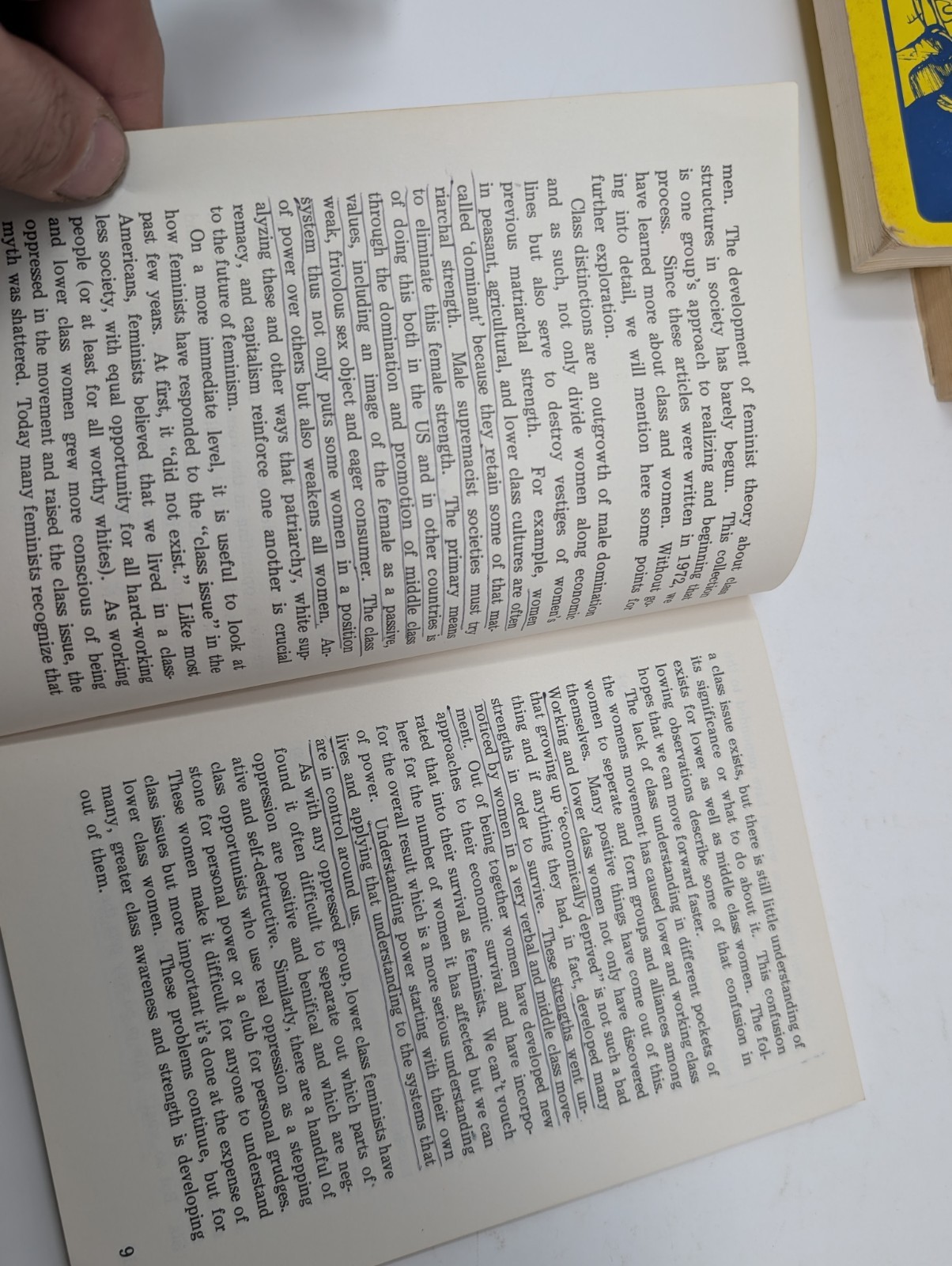 Vintage Feminist Lesbian Women’s Liberation Book Lot Diana Press SAMOIS 1970s
