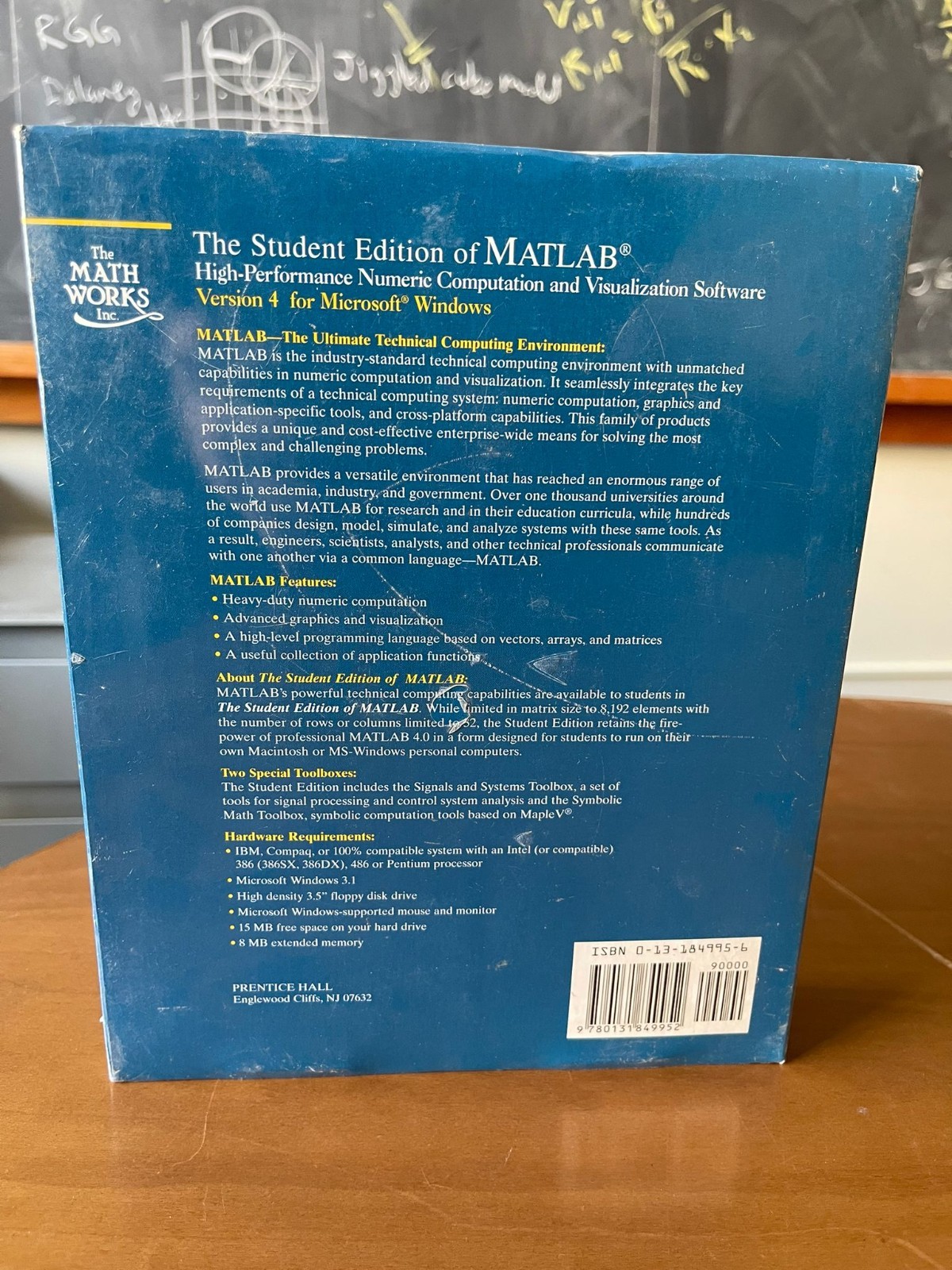 The Matlab Curriculum Ser.: MATLAB Version 4 User’s Guide by Inc. Staff…