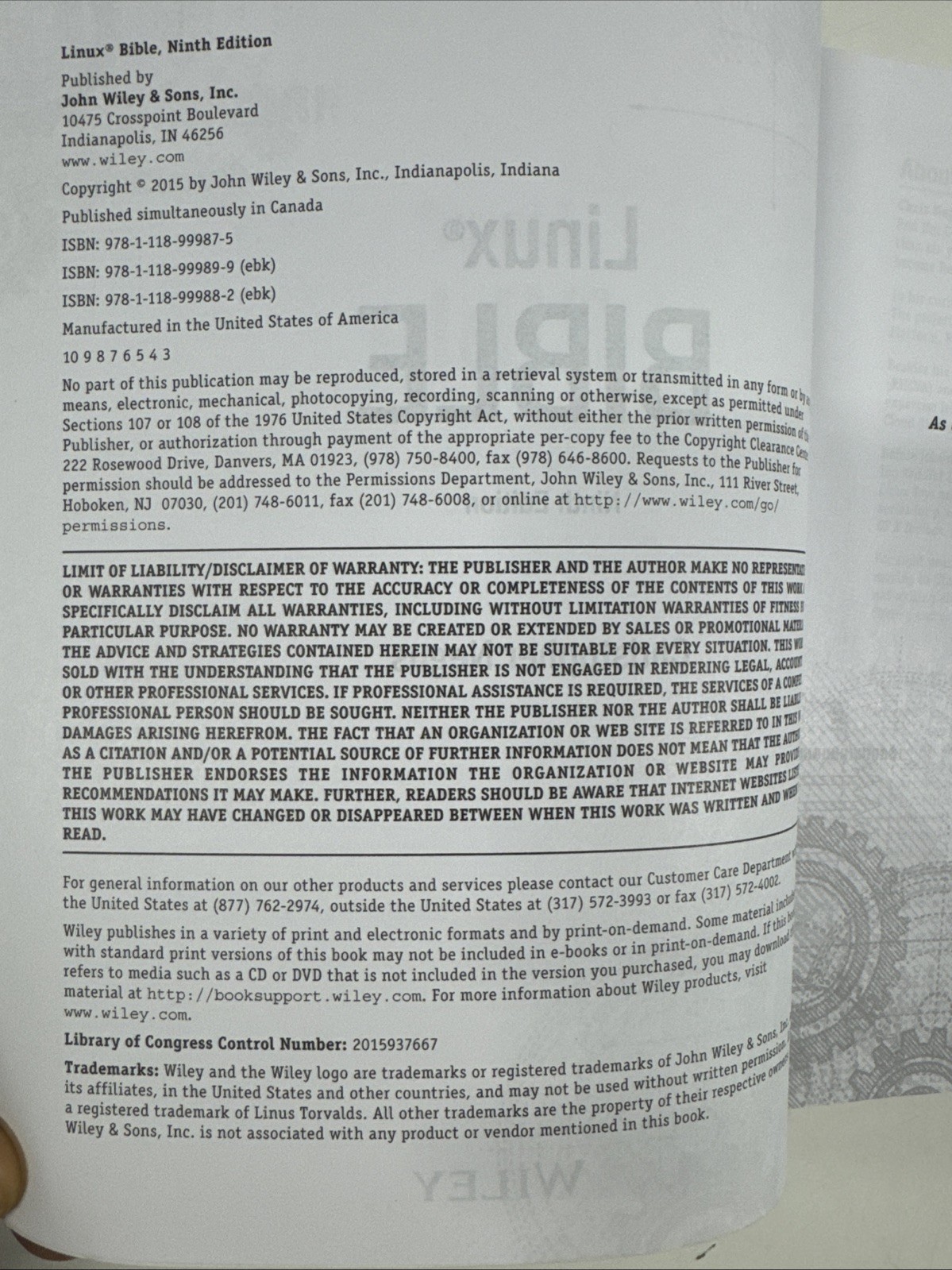 Bible Ser.: Linux Bible by Christopher Negus (2015, Trade Paperback / Online Res